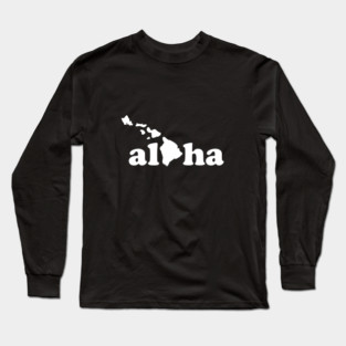 aloha Hawaii Islands Long Sleeve T-Shirt