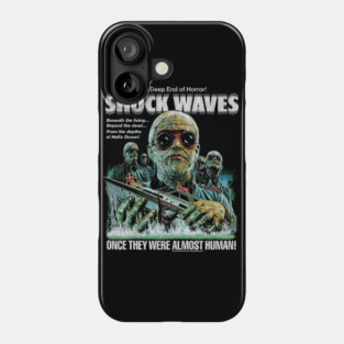 Shock waves, Peter Cushing, Horror Classic Phone Case
