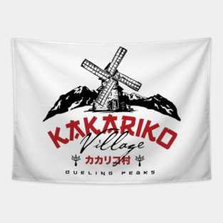 Kakariko Village Tapestry