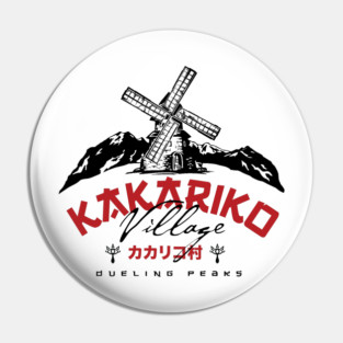 Kakariko Village Pin