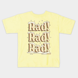 Rad! Rad! Rad-mas 22! - colors Kids T-Shirt