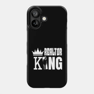 R e a l t o r  King Phone Case