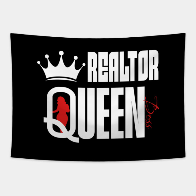R E A L T O R  Queen Tapestry by REG