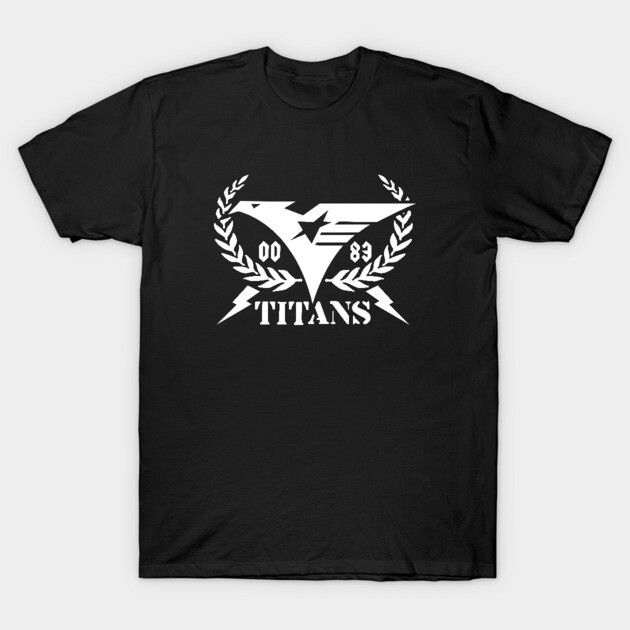 Z Gundam Titans T-Shirt by JamesCMarshall