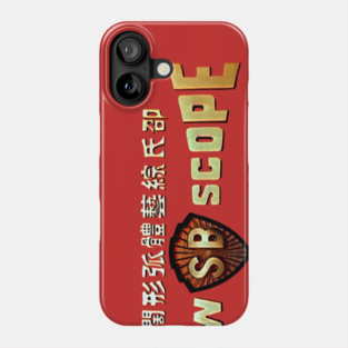 Shaw Scope Kung Fu Phone Case