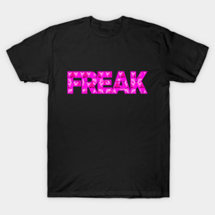 Freak x Jason Voorhees Pink Hero Design | Freak Mask Shutdown by Tyler Tilley (tiger picasso) T-Shirt