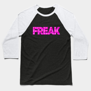 Freak x Jason Voorhees Pink Hero Design | Freak Mask Shutdown by Tyler Tilley (tiger picasso) Baseball T-Shirt