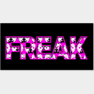 Freak 2 | Jason Voorhees Pink Hero Design | Freak Mask Shutdown by Tyler Tilley (tiger picasso) Posters and Art