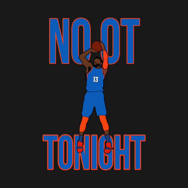Paul George 'No OT Tonight' Oklahoma City Thunder Nba Long