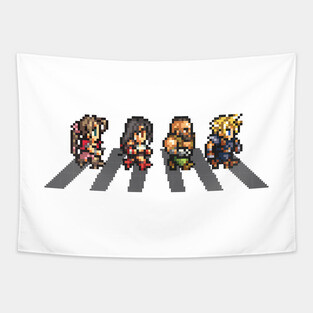 Final Fantasy VII: On Our Way Tapestry