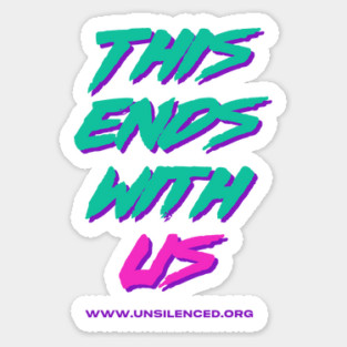 This Ends With Us Notebook Sticker