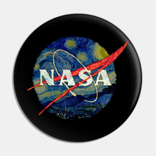 Nasa Starry Night Pin