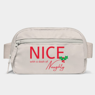 Nice With a Dash of Naughty Cheeky Witch® Festive Bag