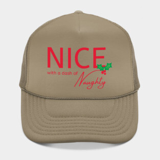 Nice With a Dash of Naughty Cheeky Witch® Festive Hat