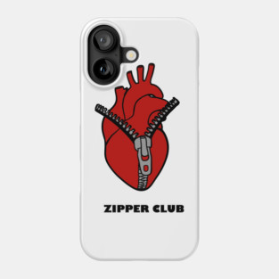 Zipper heart Phone Case
