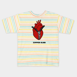 Zipper heart Kids T-Shirt