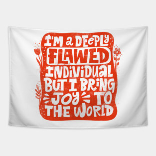 I Bring Joy to the World Tapestry