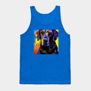 Black Labrador 3 Tank Top