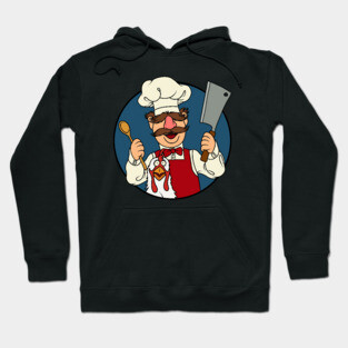 Kitchen Swedish Chef and chicken Hoodie