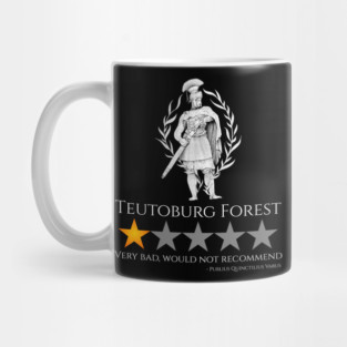 Ancient Rome History Meme - Teutoburg Forest - Roman Legionary Mug