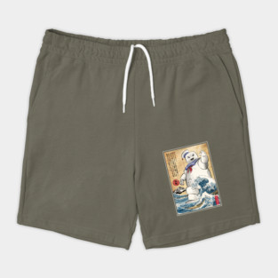 Marshmallow in Japan Shorts
