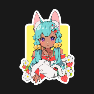 Strawberry Kitty T-Shirt