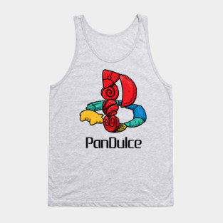Chicano - Pan Dulce Retro Gaming Tank Top