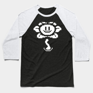 Undertale - Flowey Baseball T-Shirt