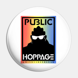 Public Hoppage Clothing Pin