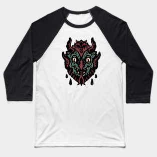 Krampus Baseball T-Shirt