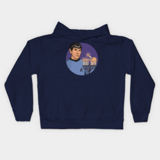 Holiday Spock Kids Hoodie