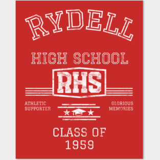 Rydell High School Posters and Art