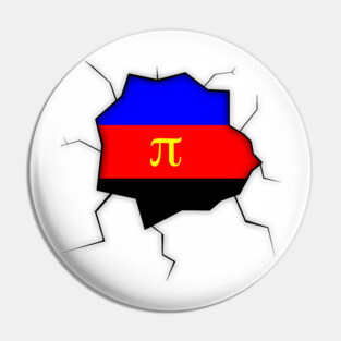 Polyamorous pride Pin