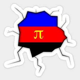 Polyamorous pride Sticker