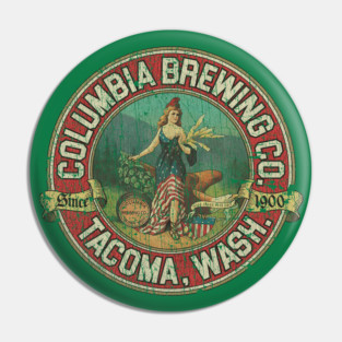 Columbia Brewing Company Tacoma 1900 Pin