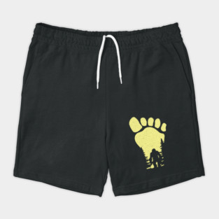 Bigfoot Footprint Shorts