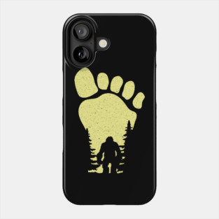 Bigfoot Footprint Phone Case