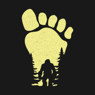 Bigfoot Footprint T-Shirt