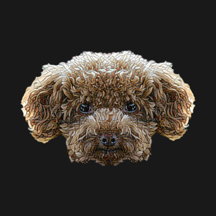 Toy Poodle Face T-Shirt