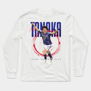 Ao Tanaka Japan Soccer Long Sleeve T-Shirt