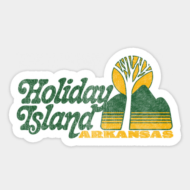 Holiday Island Magnet by rt-shirts