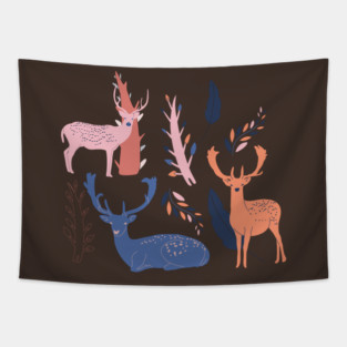 oh deer Tapestry