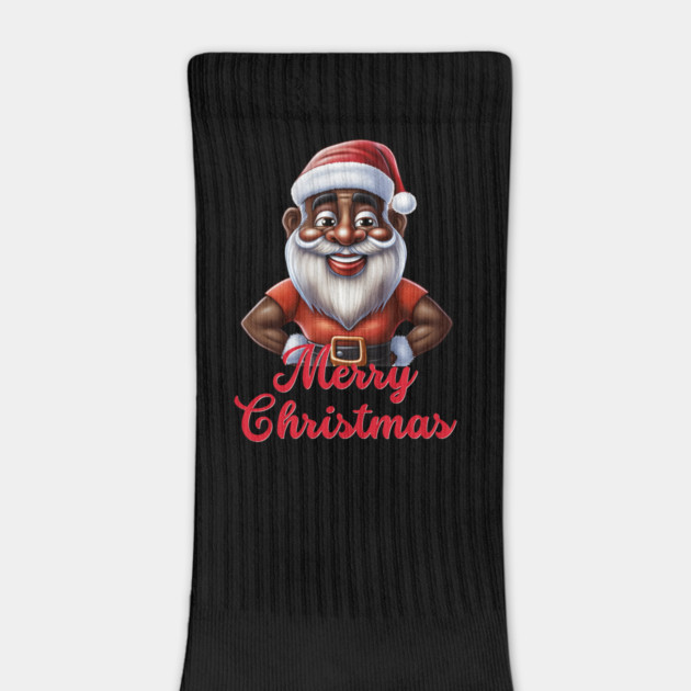 Black Santa, African American Santa by UrbanLifeApparel