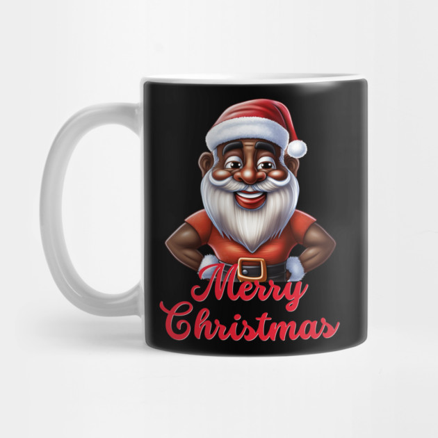 Black Santa, African American Santa by UrbanLifeApparel