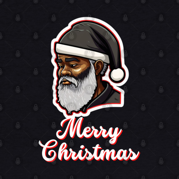Black Santa, African American Santa by UrbanLifeApparel