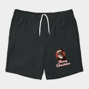 Black Santa, African American Santa Shorts
