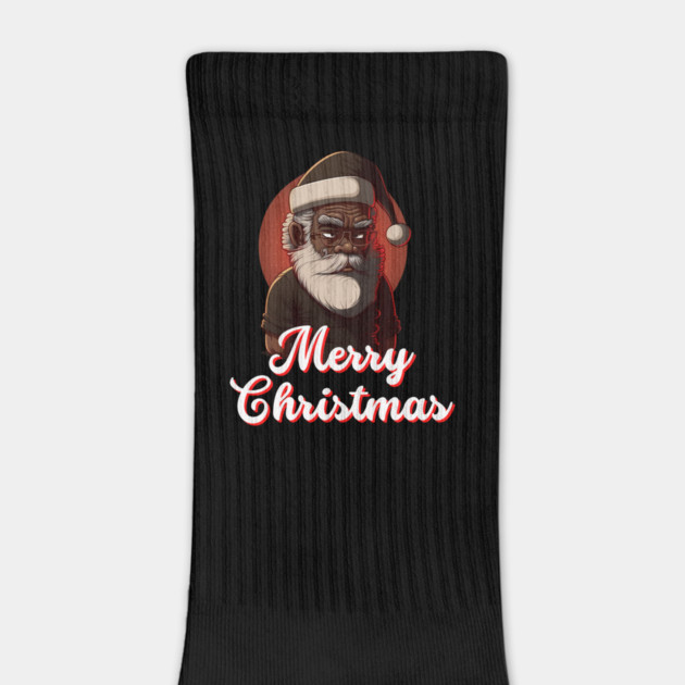 Black Santa, African American Santa by UrbanLifeApparel