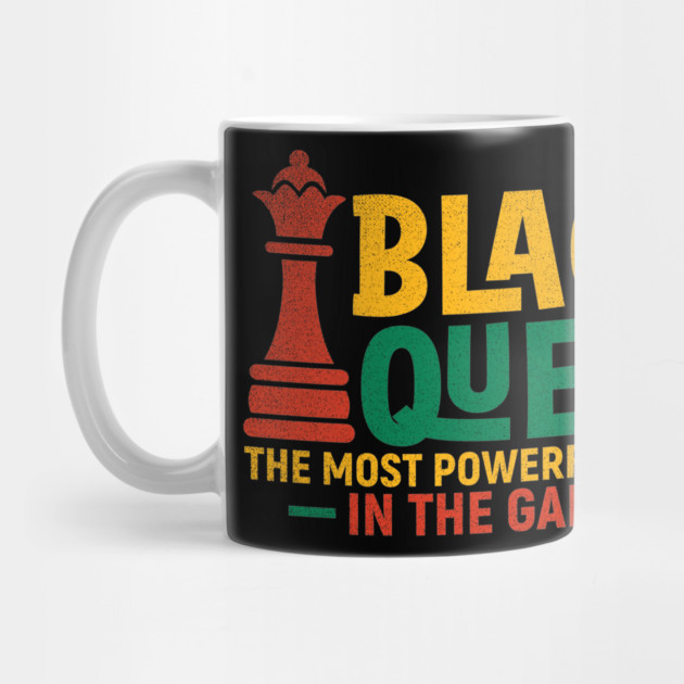 Black Queen The most Powerful Piece in the Game by UrbanLifeApparel