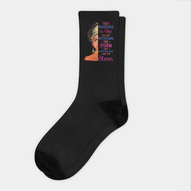 I  am the Storm Socks by UrbanLifeApparel