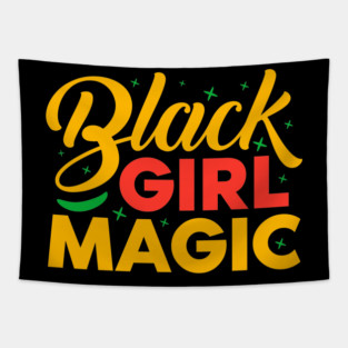 Balck Girl Magic Tapestry